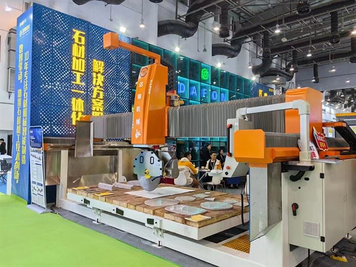 5 Axis CNC Stone Bridge Saw