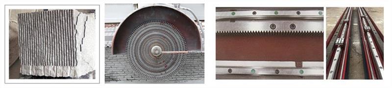 stone block cutter application